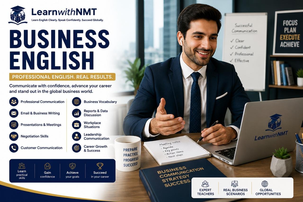 Business English Lessons at LearnWithNMT